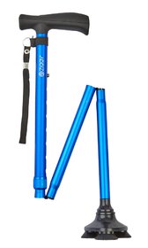 Ziggy Tribase Folding Stick - Blue