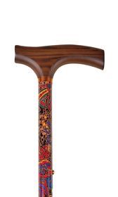 Adjustable Red Paisley Stick