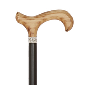 Black Celtic Derby Handle Stick