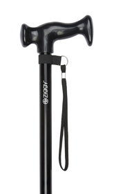 Black Escort Extra Strong & Long Crutch Handle Stick