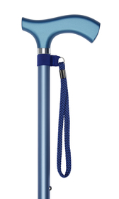 Blue Crutch Handle Adjustable Stick