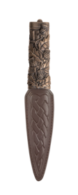Bronze Wild Thistles Daywear Sgian Dubh