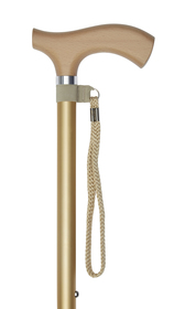 Gold Crutch Handle Adjustable Stick