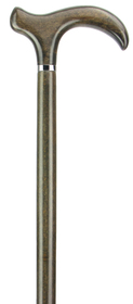 Pewter Melfort Derby Handle Stick