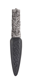 Silver Wild Thistles Daywear Sgian Dubh