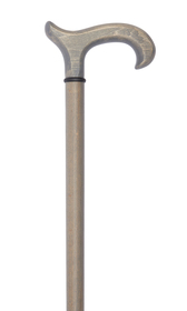 Stone Grey Natural Eco Derby Handle Stick