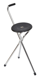 Trio Maxi Black Folding Seat Stick