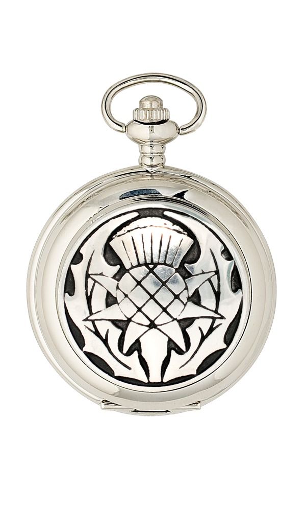 Thistle Mechanical Pocket Watch