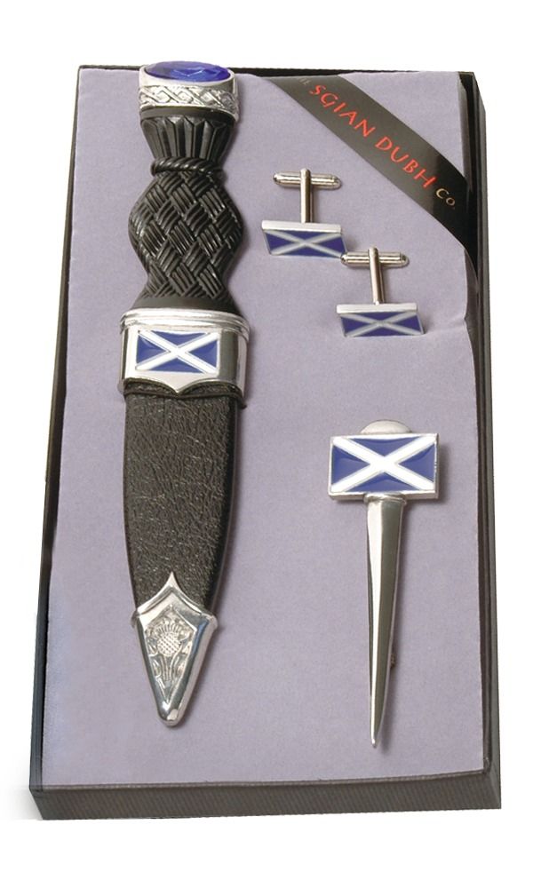 Saltire 3 Piece Gift Set With Stone Top