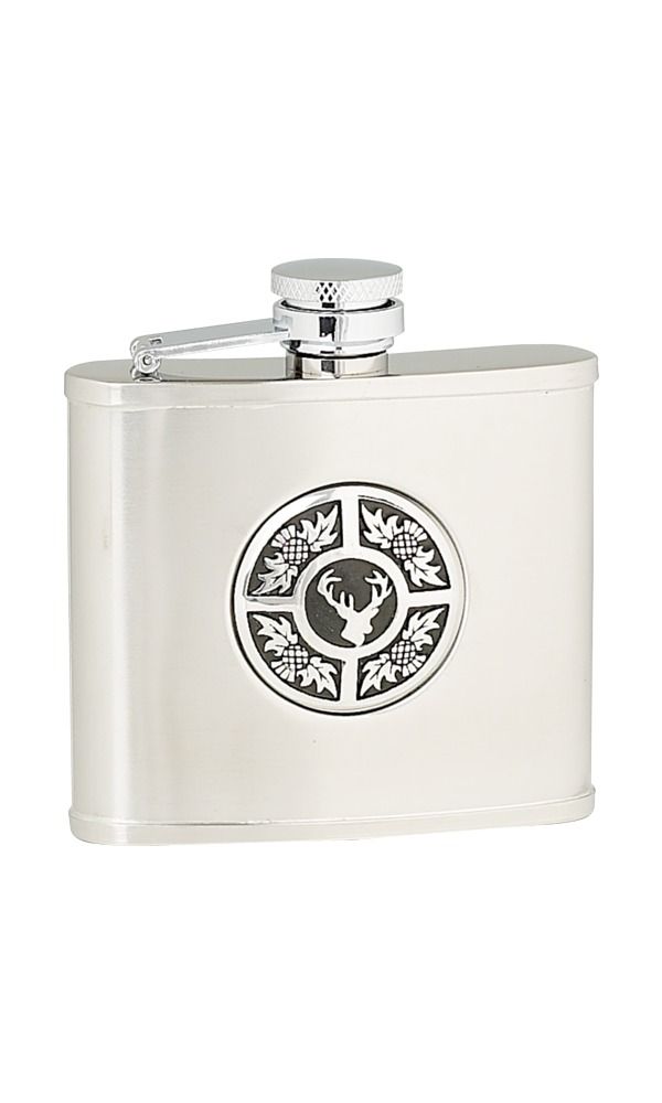4oz Thistle & Stag Stainless Steel Flask