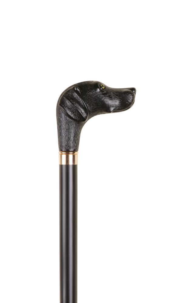 Black Labrador Collectors' Stick