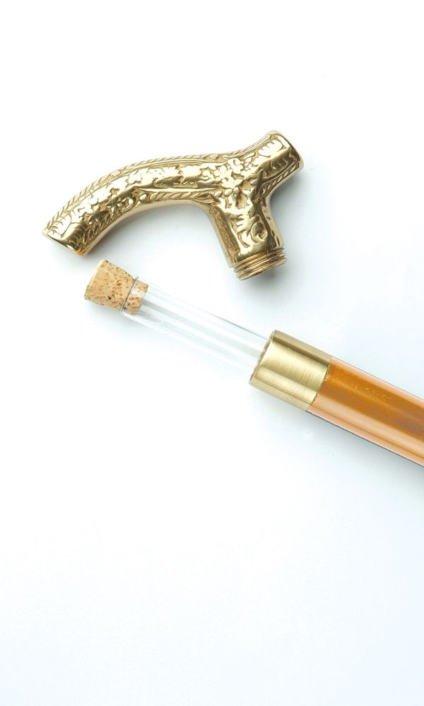 Brass Golf Club with Flask Charles Buyers