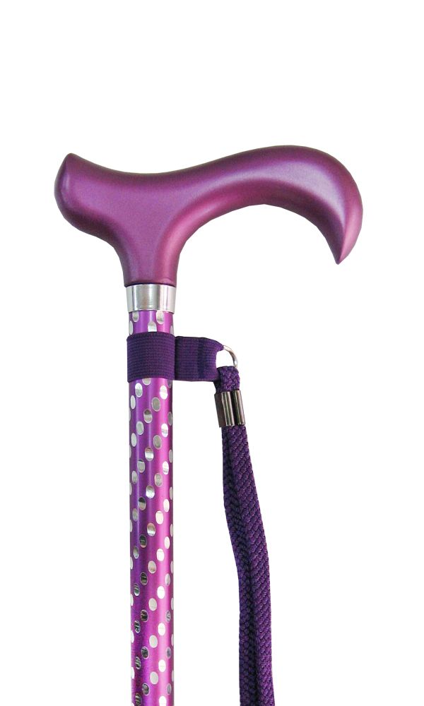 Sassy Purple Engraved Adj Stick