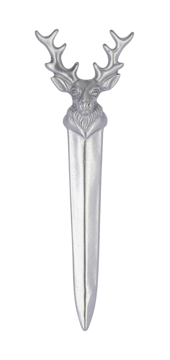 Stag Head Matt Kilt Pin